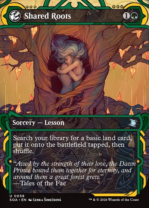 Shared Roots (Foil) - Secrets of Strixhaven: Mystical Archive