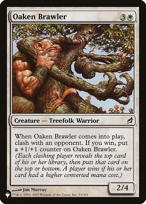 Oaken Brawler - The List Reprints