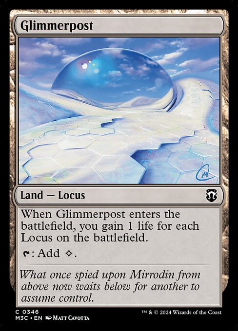 Glimmerpost - Commander: Modern Horizons 3