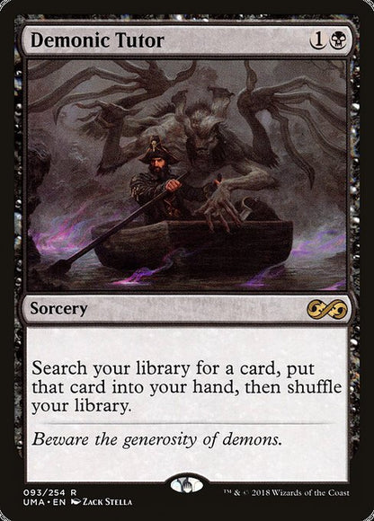 Demonic Tutor (Foil) - Ultimate Masters