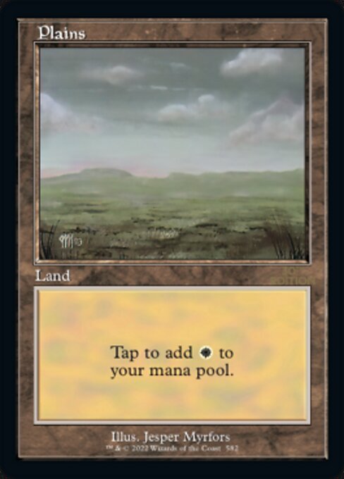 Plains (582) (Retro Frame) - 30th Anniversary Edition