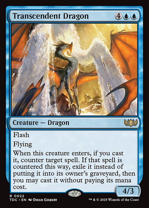 Transcendent Dragon - Commander: Tarkir: Dragonstorm