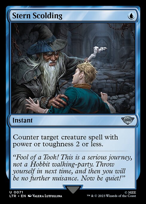 Stern Scolding - Universes Beyond: The Lord of the Rings: Tales of Middle-earth