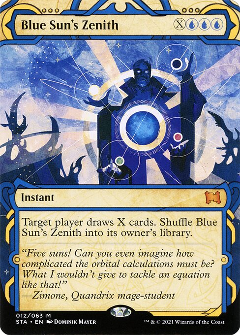 Blue Sun's Zenith - Strixhaven: Mystical Archives