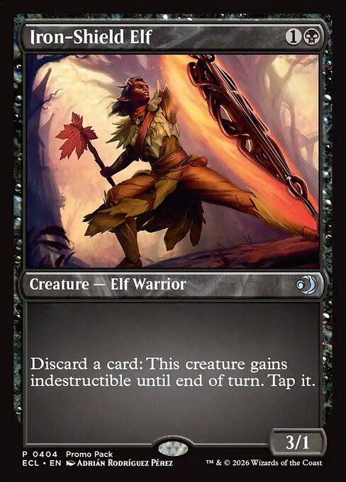 Iron-Shield Elf - Promo Pack: Lorwyn Eclipsed