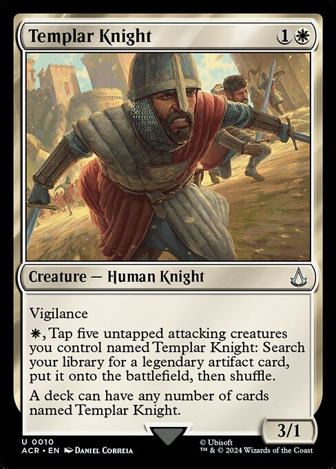 Templar Knight - Universes Beyond: Assassin's Creed