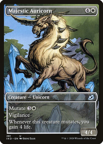 Majestic Auricorn (Showcase) - Ikoria: Lair of Behemoths