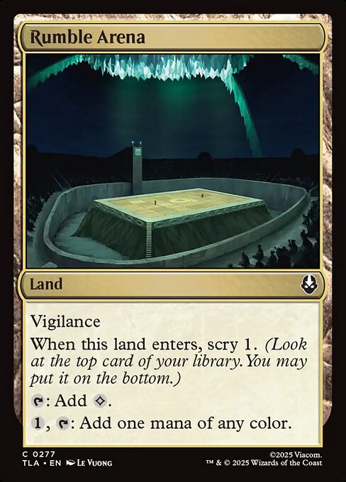 Rumble Arena (Foil) - Avatar: The Last Airbender