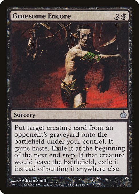 Gruesome Encore - Mirrodin Besieged