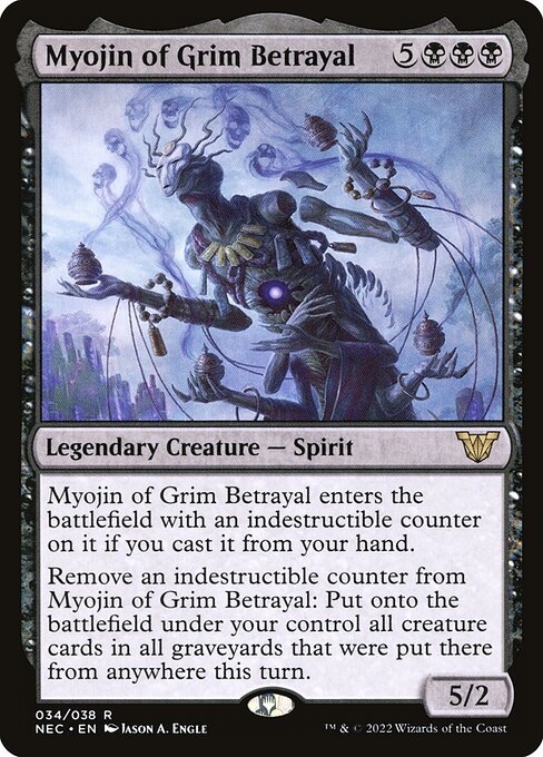 Myojin of Grim Betrayal - Commander: Kamigawa: Neon Dynasty
