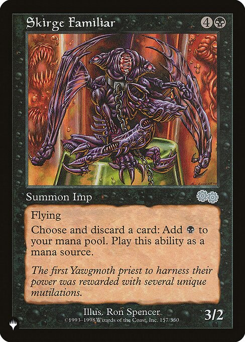 Skirge Familiar - The List Reprints