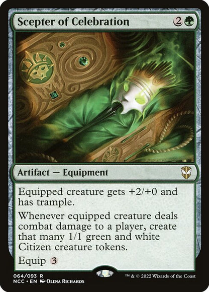 Scepter of Celebration - Commander: Streets of New Capenna