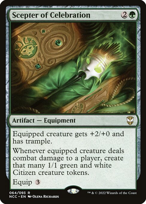 Scepter of Celebration - Commander: Streets of New Capenna