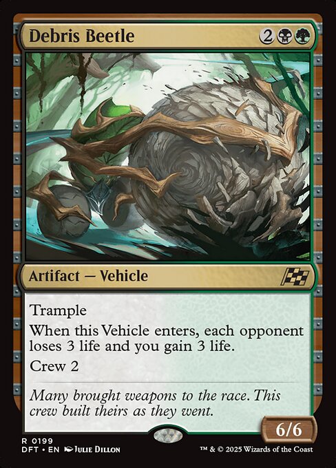 Debris Beetle (Foil) - Aetherdrift