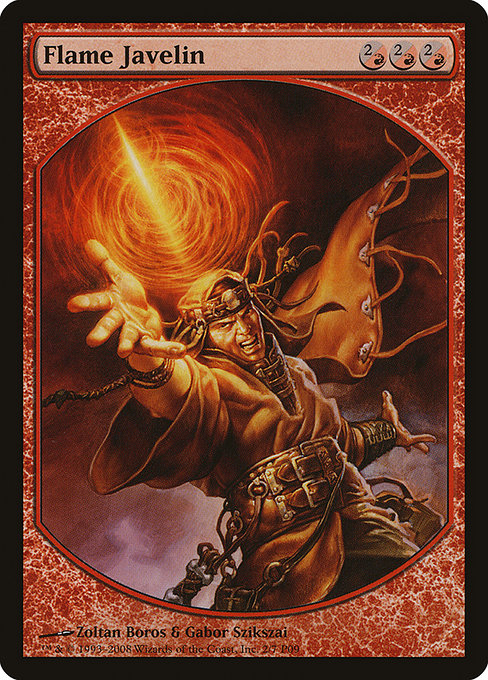 Flame Javelin - Magic Player Rewards