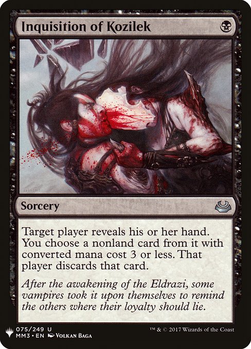 Inquisition of Kozilek - The List Reprints