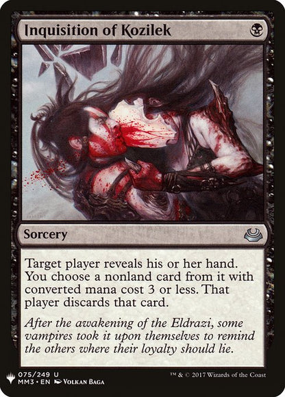 Inquisition of Kozilek - The List Reprints