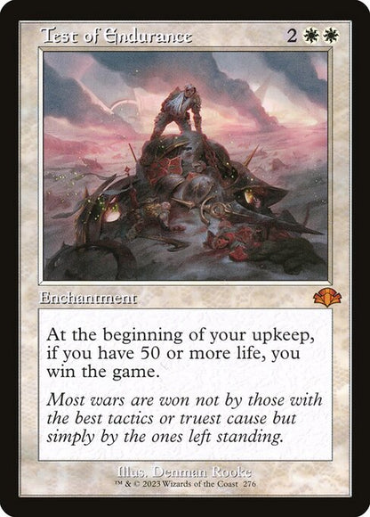 Test of Endurance (Retro Frame) - Dominaria Remastered