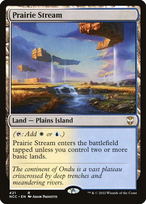 Prairie Stream - Commander: Streets of New Capenna
