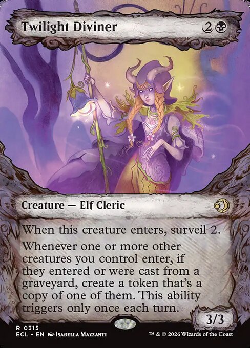 Twilight Diviner (Showcase) - Lorwyn Eclipsed