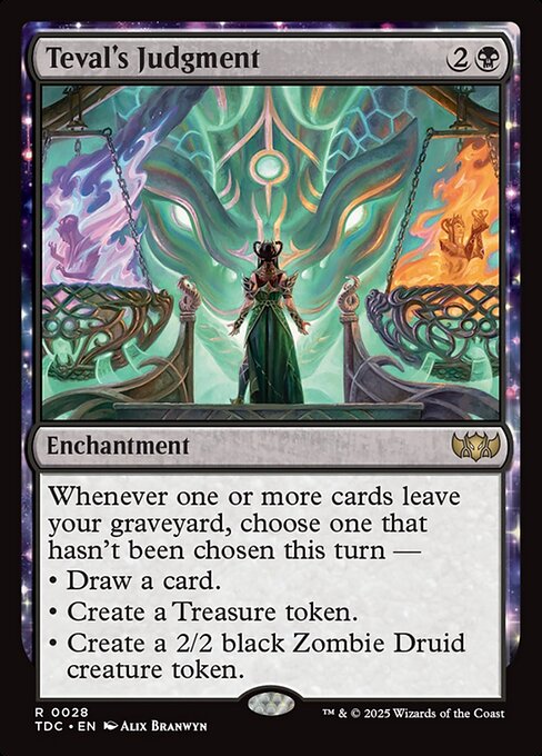 Teval's Judgment - Commander: Tarkir: Dragonstorm