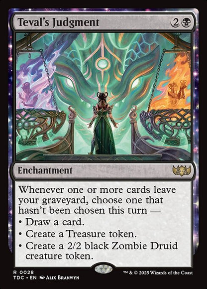 Teval's Judgment - Commander: Tarkir: Dragonstorm
