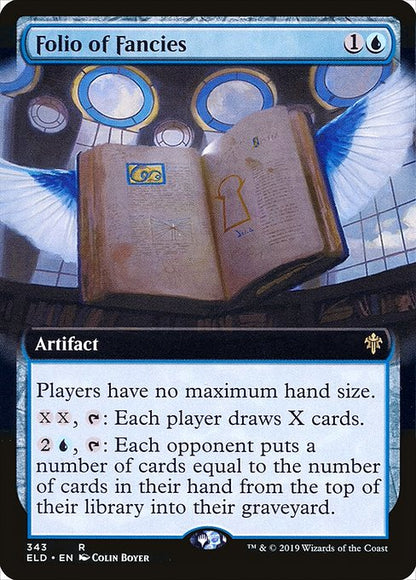 Folio of Fancies (Extended Art) - Throne of Eldraine