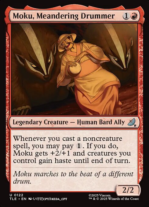 Moku, Meandering Drummer (Foil) - Avatar: The Last Airbender: Eternal-Legal