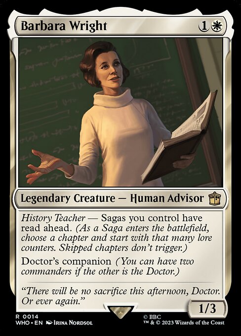 Barbara Wright - Universes Beyond: Doctor Who