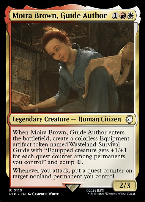 Moira Brown, Guide Author - Universes Beyond: Fallout