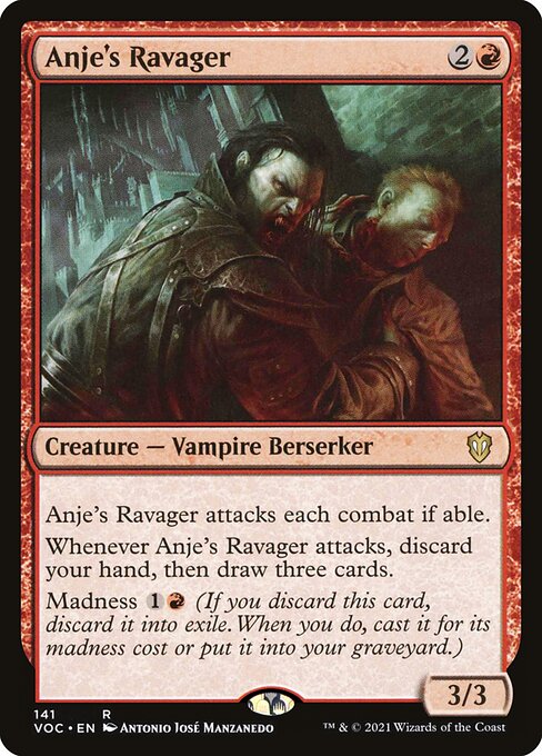 Anje's Ravager - Commander: Innistrad: Crimson Vow