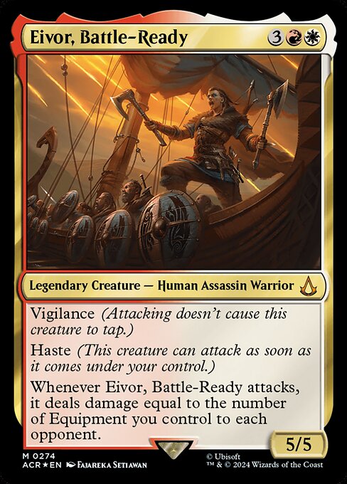 Eivor, Battle-Ready (Foil) - Universes Beyond: Assassin's Creed