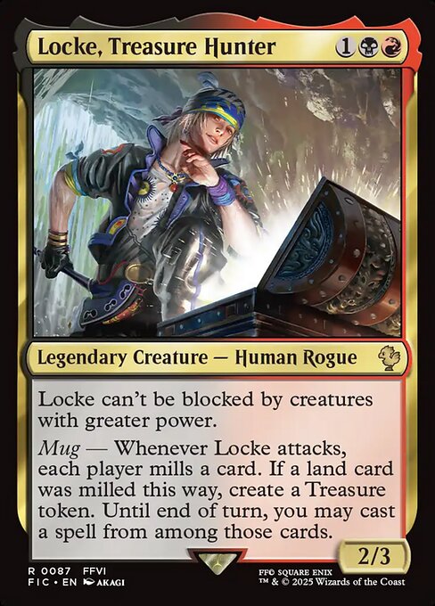 Locke, Treasure Hunter - Commander: FINAL FANTASY