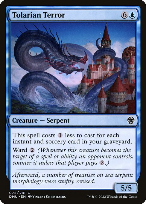Tolarian Terror - Dominaria United