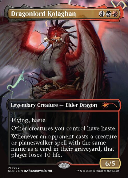Dragonlord Kolaghan (1972) - Secret Lair Drop Series