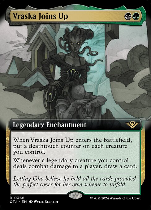 Vraska Joins Up (Extended Art) - Outlaws of Thunder Junction