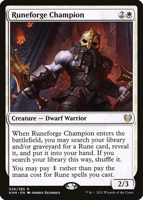 Runeforge Champion - Kaldheim