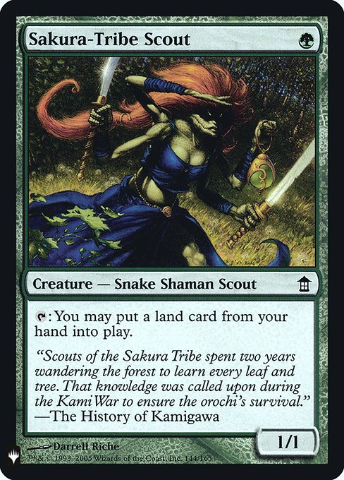 Sakura-Tribe Scout (Foil) - The List Reprints