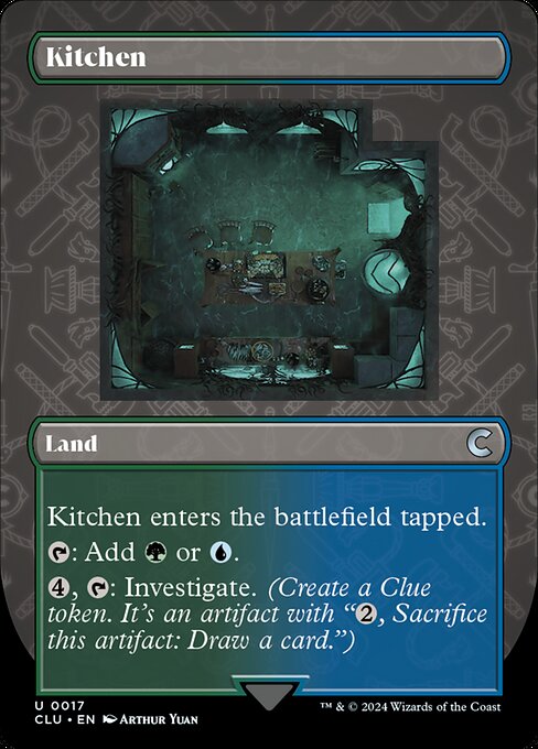 Kitchen (Borderless) - Ravnica: Clue Edition