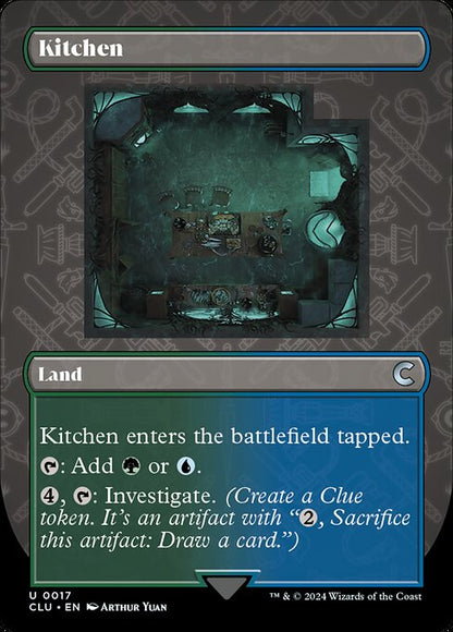 Kitchen (Borderless) - Ravnica: Clue Edition