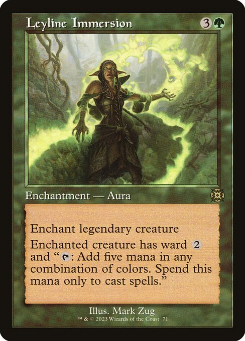 Leyline Immersion (Retro Frame) - March of the Machine: The Aftermath