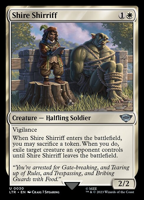 Shire Shirriff - Universes Beyond: The Lord of the Rings: Tales of Middle-earth