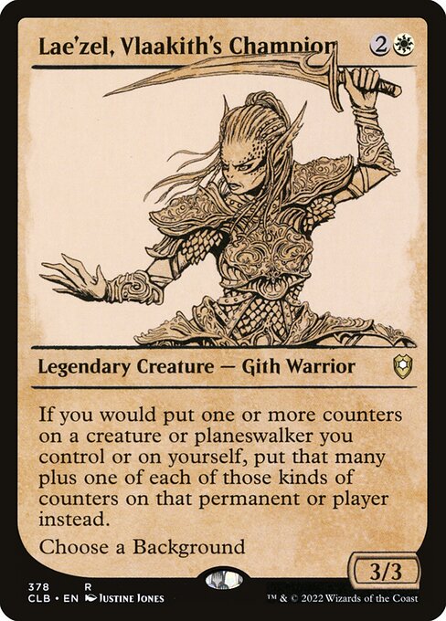 Lae'zel, Vlaakith's Champion (Showcase) - Commander Legends: Battle for Baldur's Gate