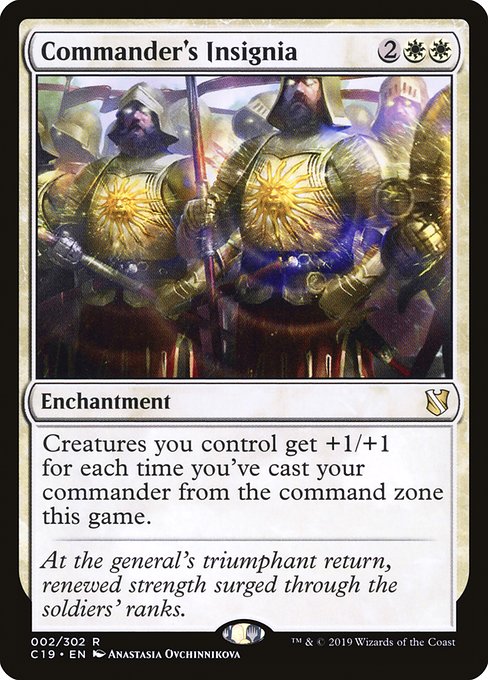 Commander's Insignia - Commander 2019