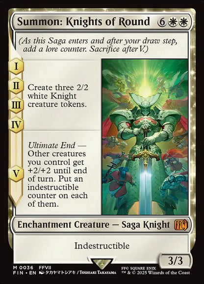 Summon: Knights of Round - FINAL FANTASY
