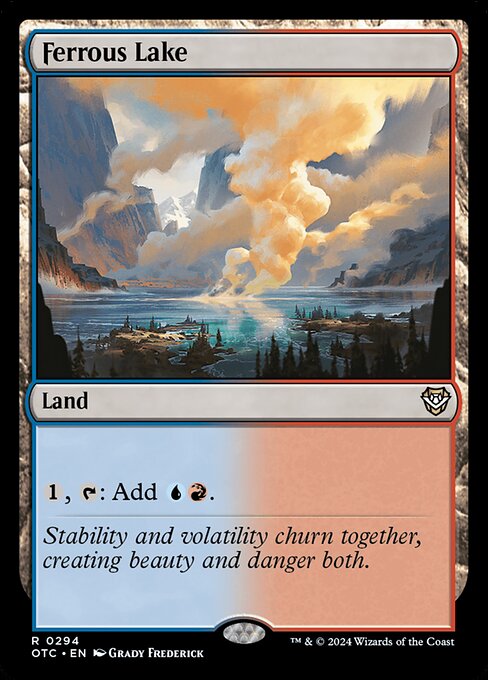 Ferrous Lake - Commander: Outlaws of Thunder Junction