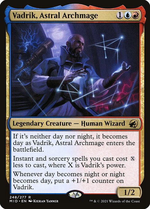 Vadrik, Astral Archmage (Showcase) (Foil) - Innistrad: Midnight Hunt