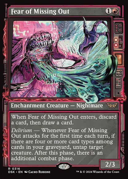 Fear of Missing Out (Showcase) - Duskmourn: House of Horror