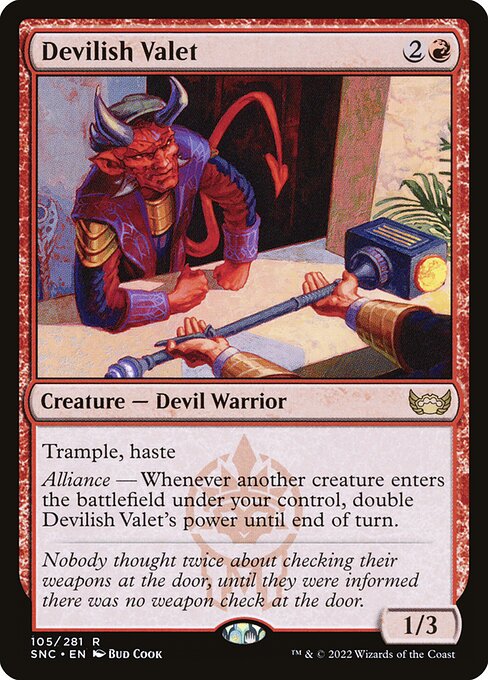 Devilish Valet (Foil) - Streets of New Capenna