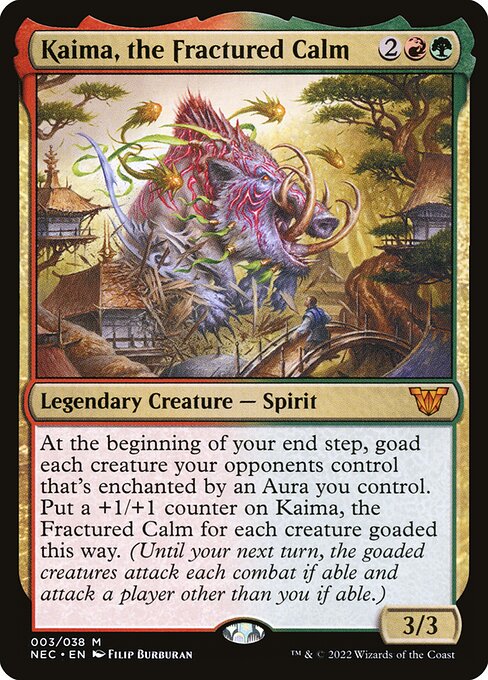 Kaima, the Fractured Calm - Commander: Kamigawa: Neon Dynasty